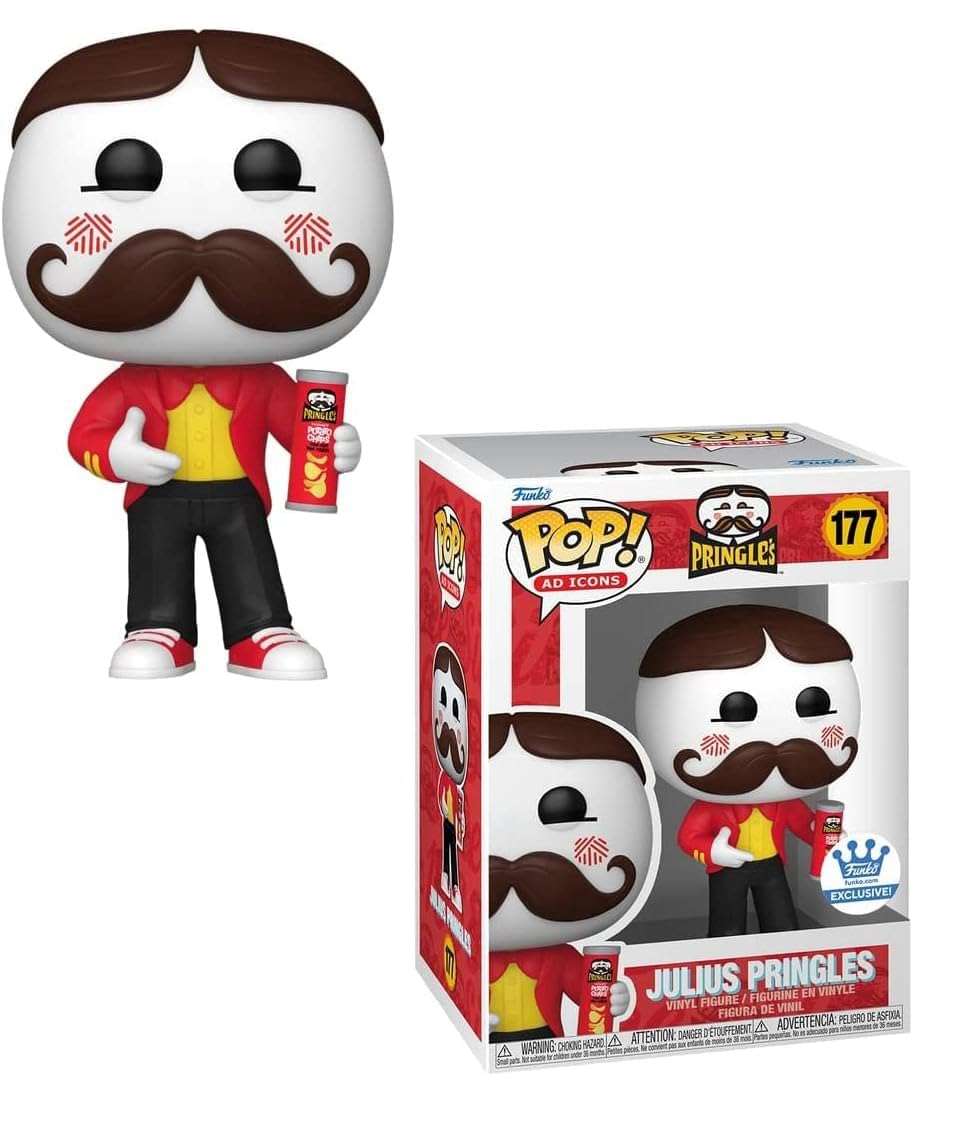 Funko POP! Ad Icons Julius Pringles Exclusive - 4.15" Vinyl Figure - Blue, Model 69593