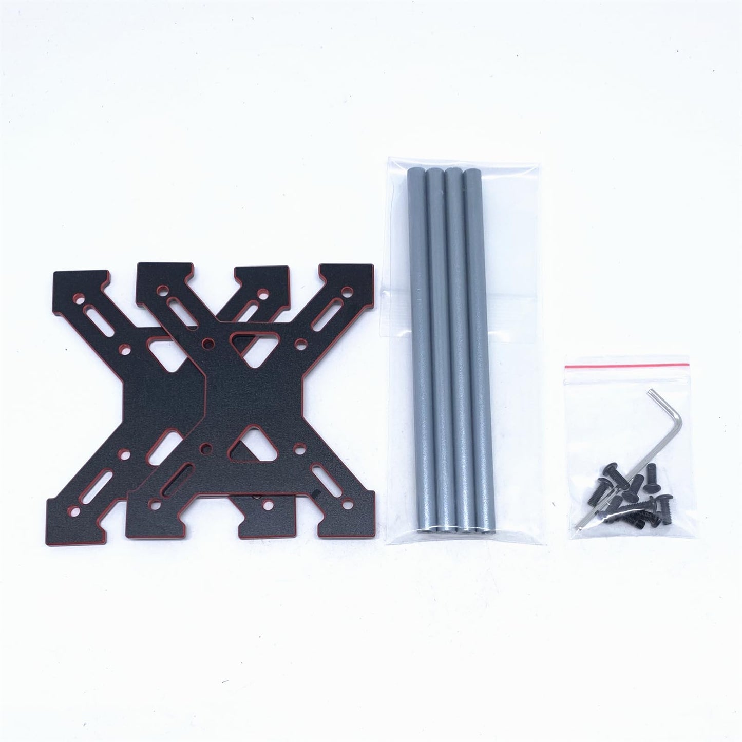 KingVal Metal Wheel Rim Tire Storage Rack RC Tool Kit Compatible with AXIAL SCX24 TRAXXAS TRX4M FCX24 1/24 1/18 1'' 1.1'' RC Cra