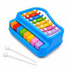 2in1 Xylophone Piano Musical Toy for Kids, Colorful Educational Musical Instrument Toy with Piano Keys & Xylophone, Learning &