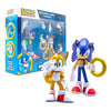 Just Toys Llc Sonic The Hedgehog Action Figures (Metallic 2 Pack - Sonic & Tails)