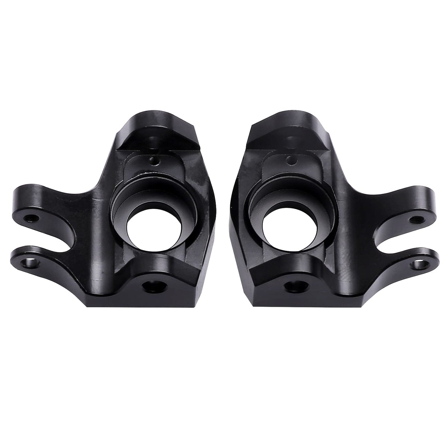 Hobbypark Brass Front Steering Knuckles Heavy Weights For Scx10 Ii Upgrades Compatible With Axial Scx10 Ii Honcho (Black&Gold)