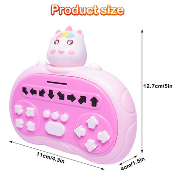 Hand-Held Rhythm Master Dance Machine Educational Toys For 3-12 Kids,New Stress Relief Toys Adults,Kids' Handheld Games (Pony)