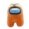 Just Toys LLC Among Us 6" Plush Toy - Orange with Bandages, Polyester Material, Multi-Color