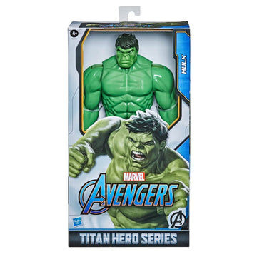 Marvel Avengers Titan Hero Series Blast Gear Deluxe Hulk Action Figure, 30-cm Toy, Inspired byMarvel Comics, for Children Aged 4