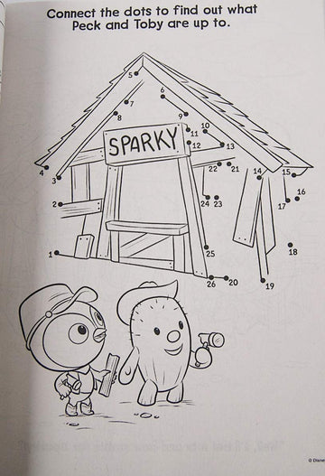 Sheriff Callie Nice And Friendly Coloring And Activity Book - 96 Pages