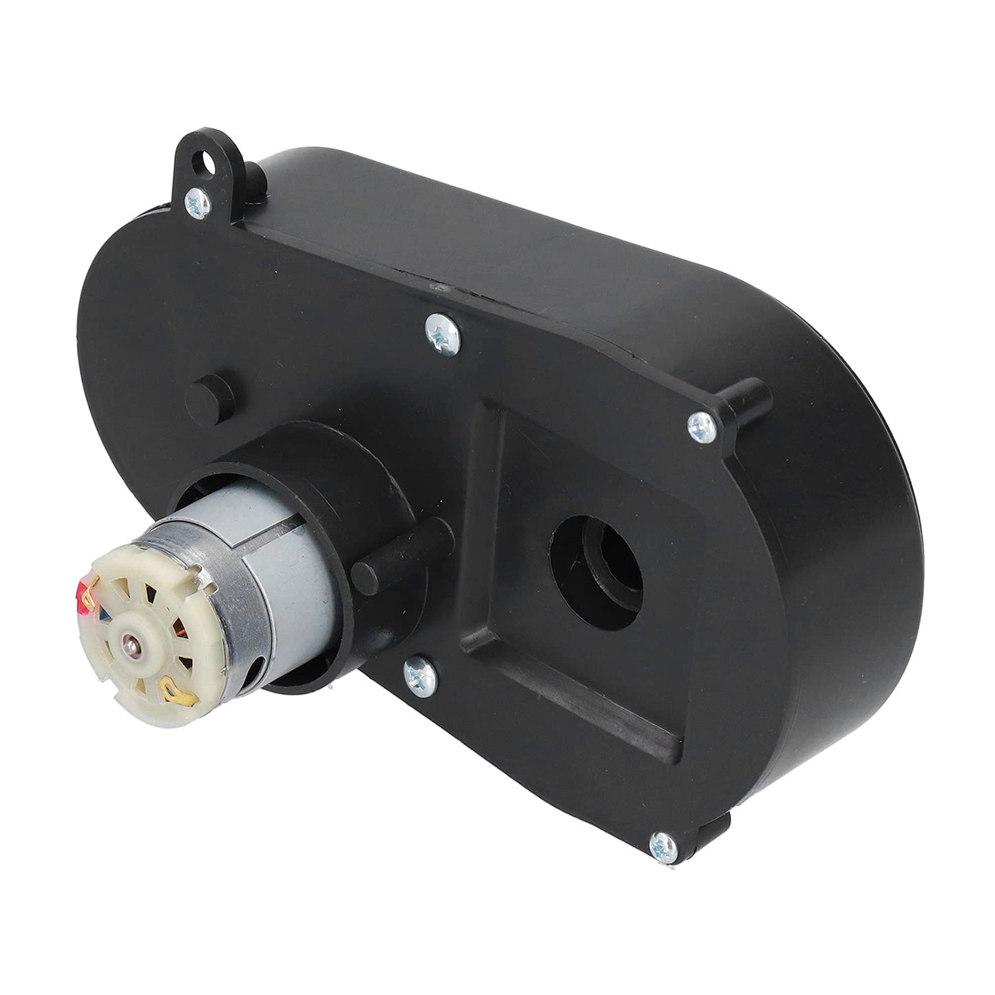 Power Wheels Gearbox, Dc12V Rs380 Steering Wheel Motor Gearbox, Electric Cars Remote Control Car Steering Motor Gear Box, Rc Mot