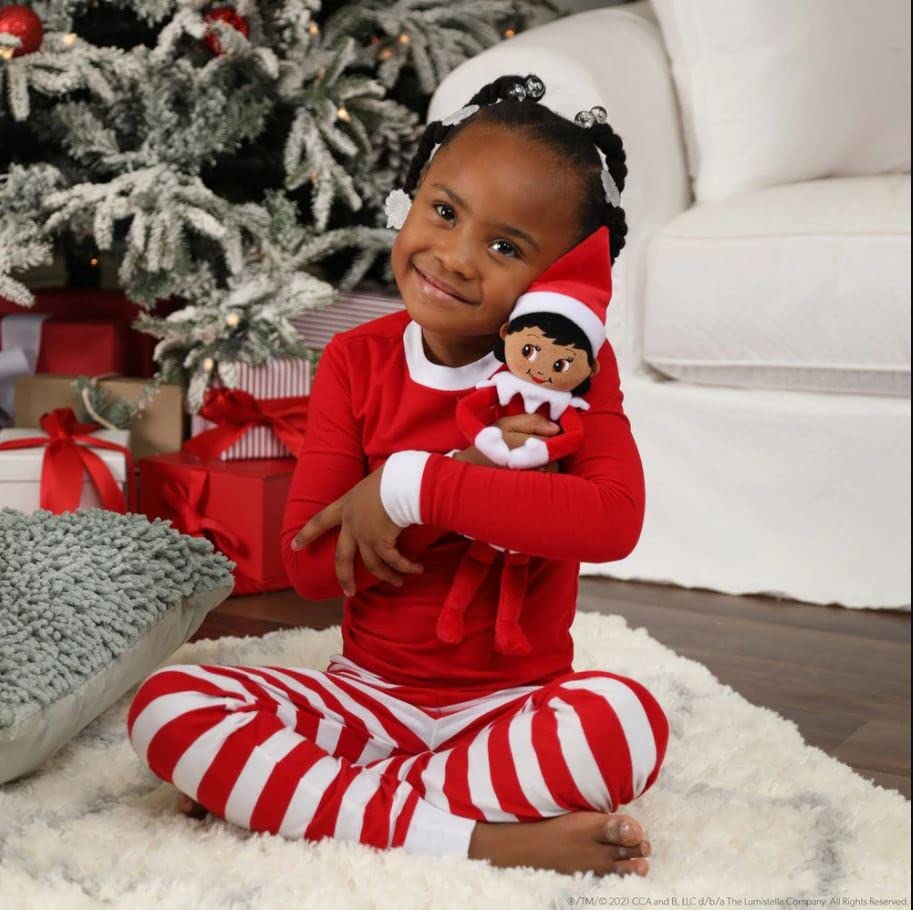 The Elf On The Shelf 12' Plushee Pal Snuggler Elf Dark Tone Girl & Boy