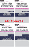 Sleeve Kings ''Kingdom Death Monster'' Card Sleeves 52 X 52 Mm (4X110 Pack, 440 Sleeves)