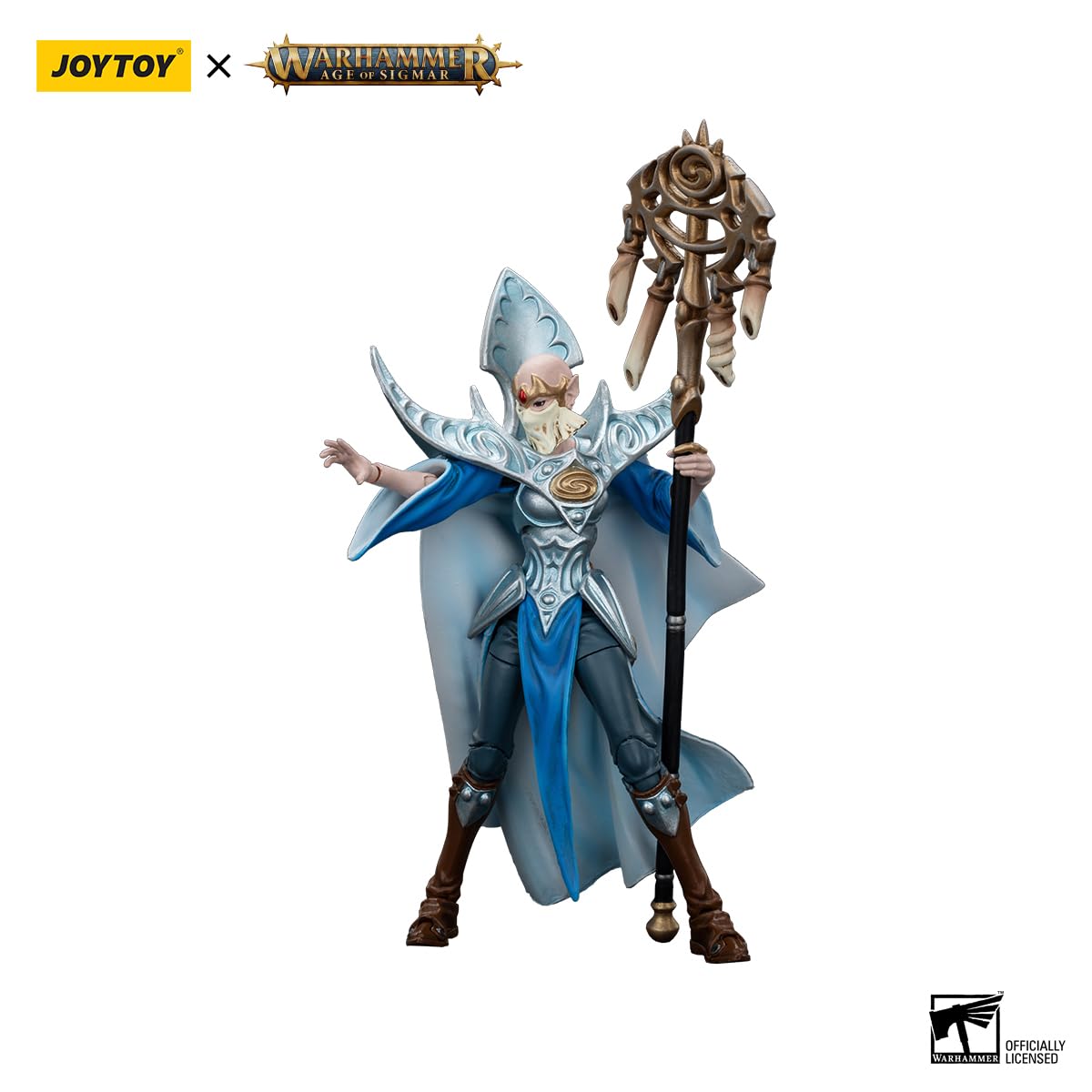 JOYTOY Warhammer 1/18 Action Figure Age of Sigmar Stormcast Eternals The Blacktalons Lorai, Child of The Abyss 4.25in Mecha Joy