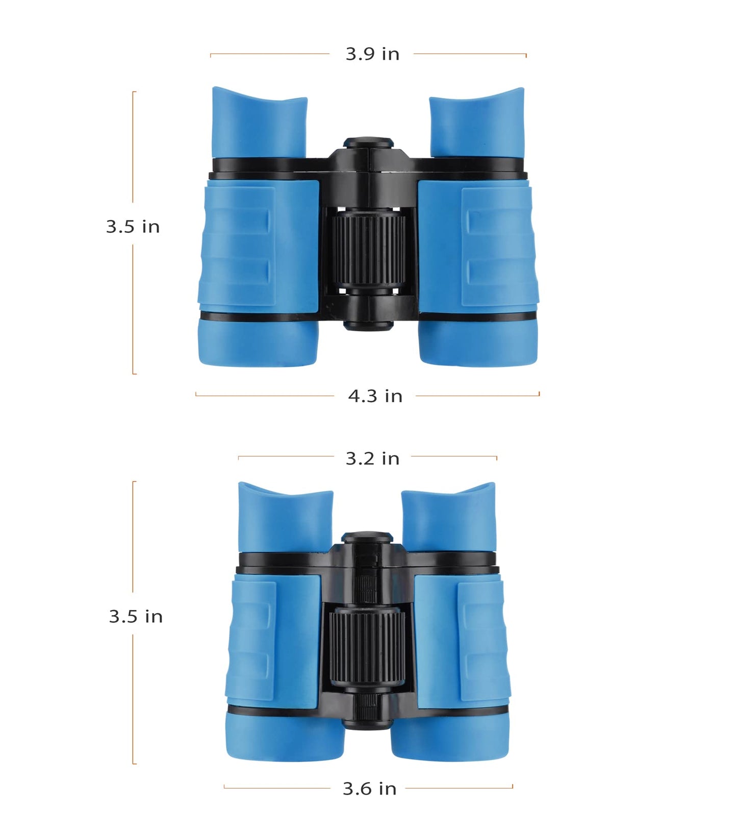 S Syxspecial Binoculars for Kids, Toys for 3-12 Years Boys and Girls High-Resolution Optics Shockproof Mini Compact Toy Binocula