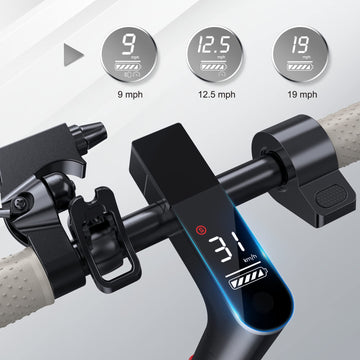 Electric Scooter - 8.5'' Solid Tires, 350W Motor, Up To 19 Mph And 21 Miles Long-Range Portable Foldable Commuting Scooter For A