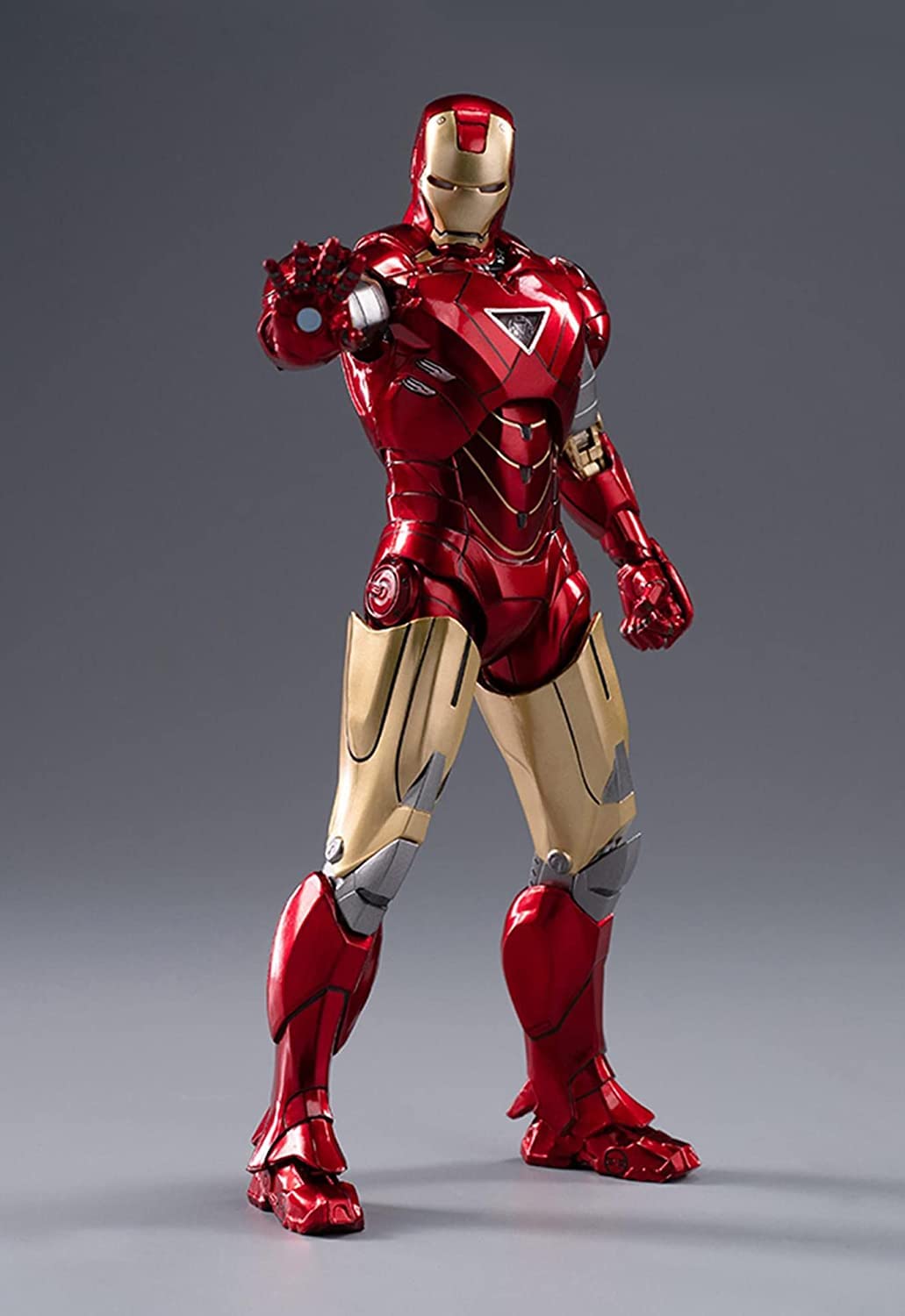 Uxouyic Ir?Nman Movie Series - Collectible Ir?Nman Action Figure Metal Painting 20 Joints Movable Model Toys (7 Inches) (Mark 6)
