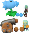 Jhesao 4 Pcs Pvz Toys Action Figures Toys Mini Pvz Set 1 2 Series Great Gifts For Kids And Fans, Birthday And Christmas Party