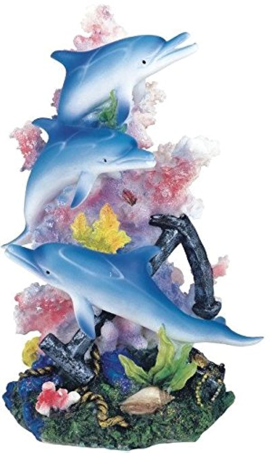 Stealstreet Ss-G-90101 Marine Life Dolphin Design Figurine Statue