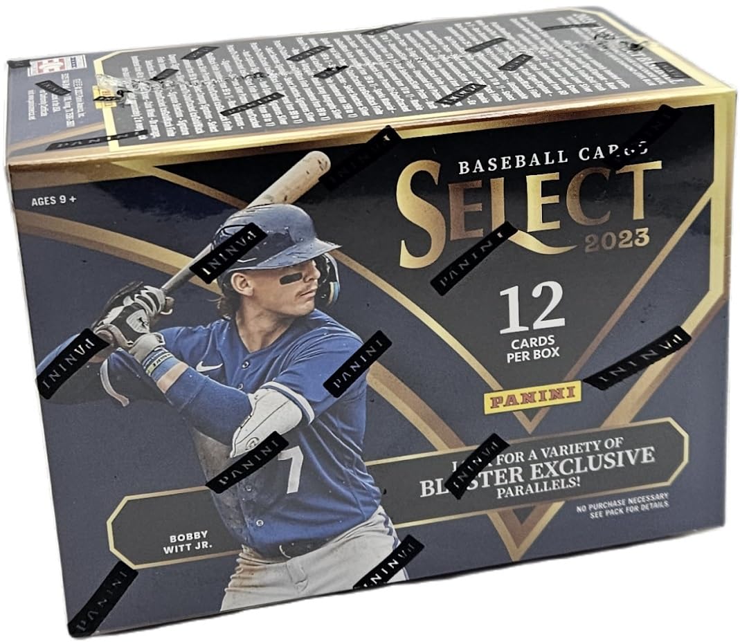 2023 Panini Select Baseball Trading Cards Blaster Box