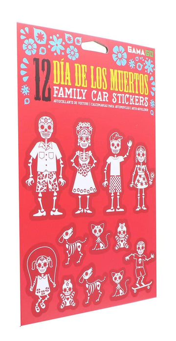 GAMAGO Dia De Los Muertos Car Stickers,One Size