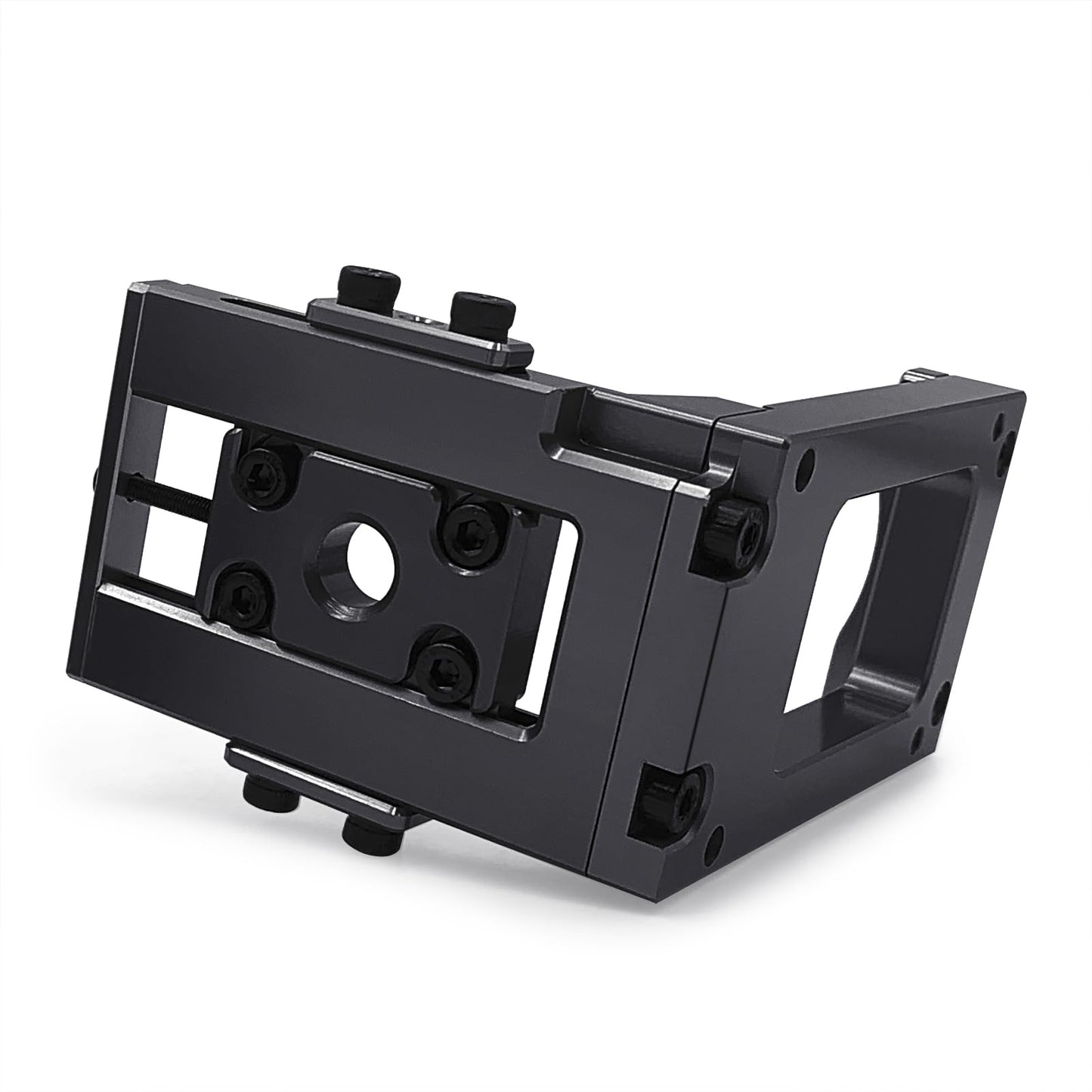 Axspeed Aluminum Motor Mount Quick Release Motor Base For 1/5 X-Maxx 6S 8S Xrt 8S 77086-4 Rc Truck (Black)