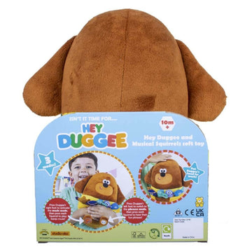 Hey Duggee AB Gee abgee 539 2149 EA with Music and Storytime Squirrels, red, 15 x 18 x 30 Centimeters