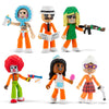 DevSeries Jailbreak: Hiding in Plain Sight Multipack Six 2.75-Inch Action Figures with Mix and Match Accessories and limited availability Virtual Item Code