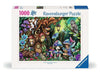 Ravensburger 1000 Pieces Puzzle - In The Fairy Land, Cardboard, Yellow, Model 12000786, Fantasy Puzzle for Ages 14+