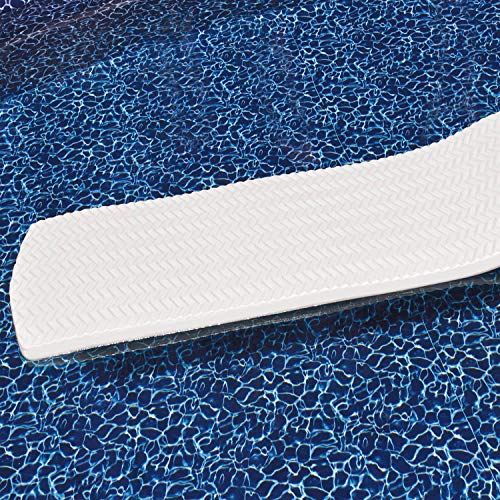 SWIMLINE ORIGINAL enhanced Foam Pool Float For mature-themeds | Sofskin Floating Pool Mattress | White | 2 Extra Thick Foam | Foam Pool Float | No Inflating Needed | Pool Mat For mature-themeds | Roll Up & Store