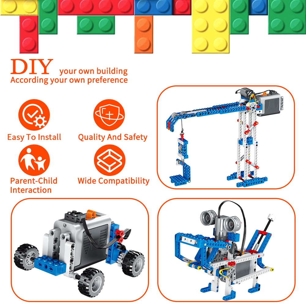 Technic Power-Functions Servo-Motor 88004 (2 Pcs) Compatible With Lego-Motor Moc Technic-Parts
