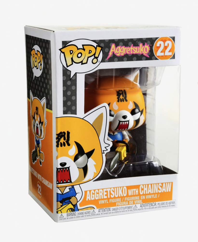 Funko Pop! Sanrio: Aggretsuko - Retsuko With Chainsaw, Multicolor