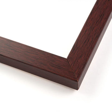 19.75X27.5 Dark Brown Solid Wood Frame Set With Peel & Stick Puzzle Glue Sheets | Interior Depth 0.5 Inches | Dark Brown Traditi