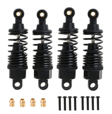 Rc Car Shock Absorber, Aluminum 68Mm Shock Absorber Oil Adjustable Damper For 1/10 Drift Rc Car Hpi Hsp Losi Axial Tamiya Redcat