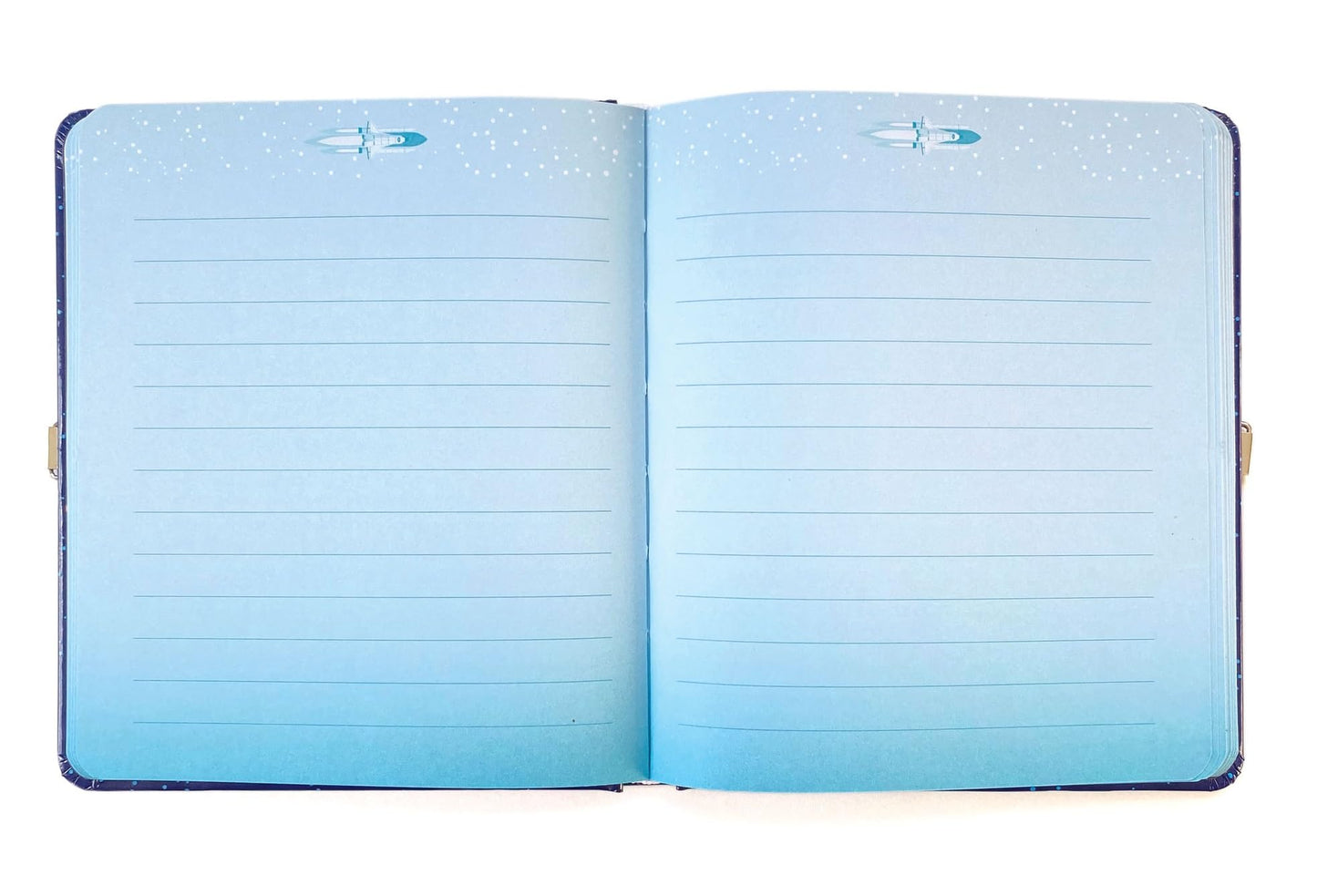 Playhouse Solar System Glow In The Dark Lock & Key Lined Page Diary For Kids