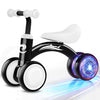 Gamfeiny Colorful Baby Balance Bike, No Pedal, Carbon Steel, 1T, Black, Model BK-200, Ideal for 10-36 Month Toddler Gifts