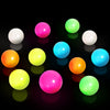 12 Pcs Ceiling Balls Glowing Sticky Balls, Stress Balls Glow In The Dark Toys, Luminous Stress Relieving Balls Fun Decompression