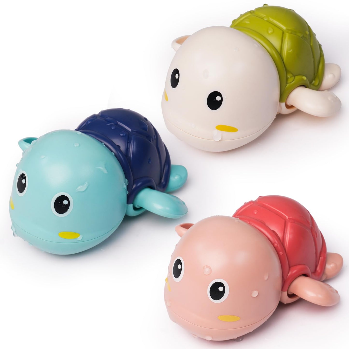 Likee Baby Bath Toys For Toddlers 1-3, Floating Wind-Up Kids Bathtub Toys For 1 2 3 4 5 6 Years Old Boy Girl Birthday , Cute Lnf
