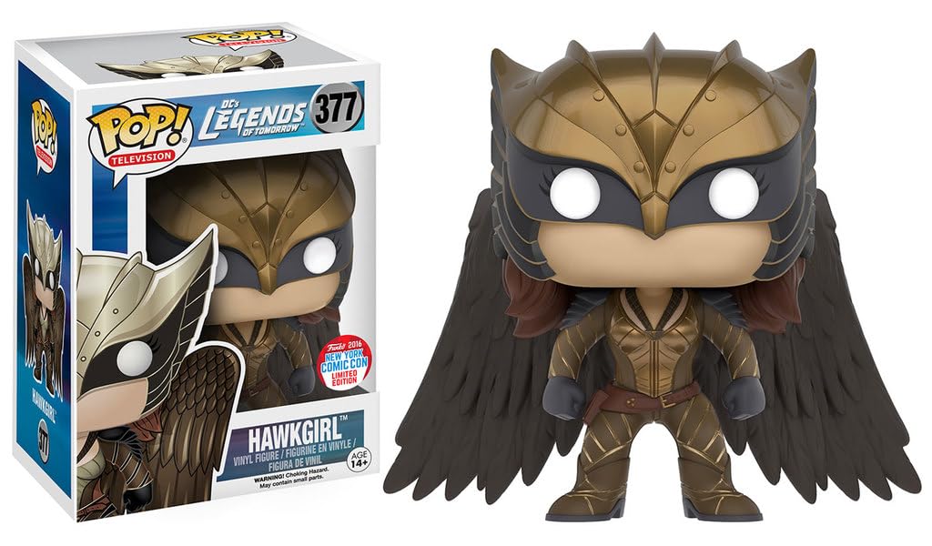 Funko Pop! Dc'S Legends Of Tomorrow Hawkgirl Nycc 2016 Limited Edition #377