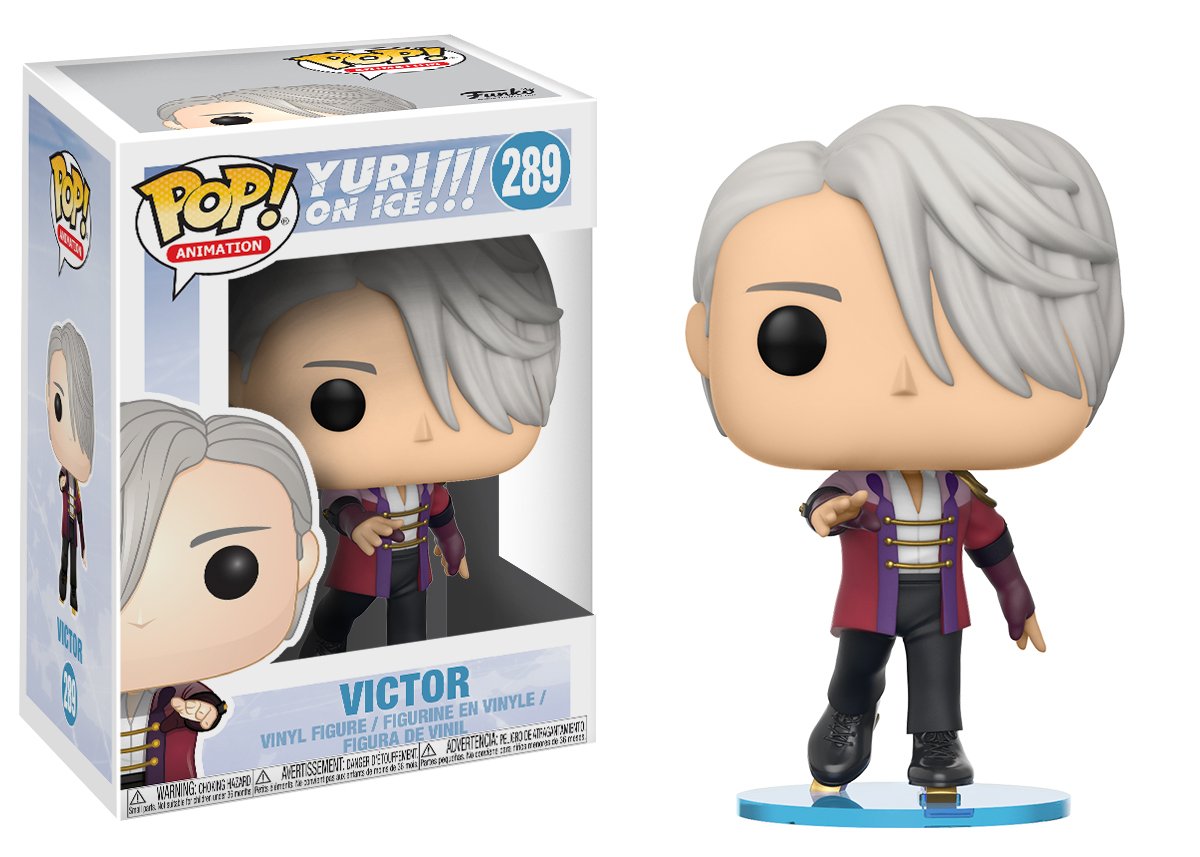 Funko Pop Anime: Yuri On Ice Victor (Skate-Wear) Collectible Vinyl Figure