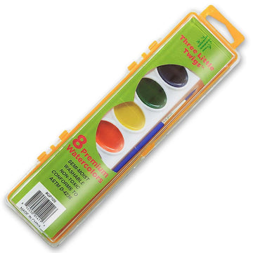 Glory 1863558 Washable Watercolor Semi Moist - Count Of 8 - Case Of 48