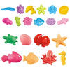 Vconejo Color Dough Toys Dough Accessories Set Creations Tools For Kid 2-4-8 Years (Ocean World)