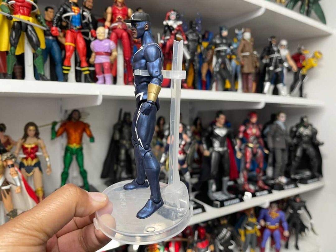 Apohalo 10Pcs Doll Stands Action Figure Stand, Doll Stand Display Holder, Ideal Doll Display Stand Support With Adjustable Waist