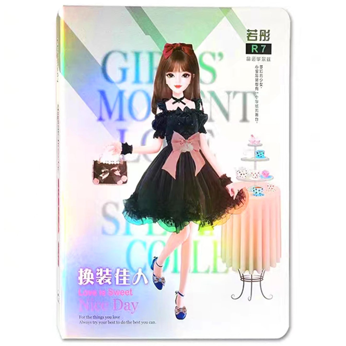 Daniel Axel Magnetic Collecting Book,Paried With Magnetic Paper Doll For Use,Gift For 3+ Year Old Girls Toddler-Only Include Mag