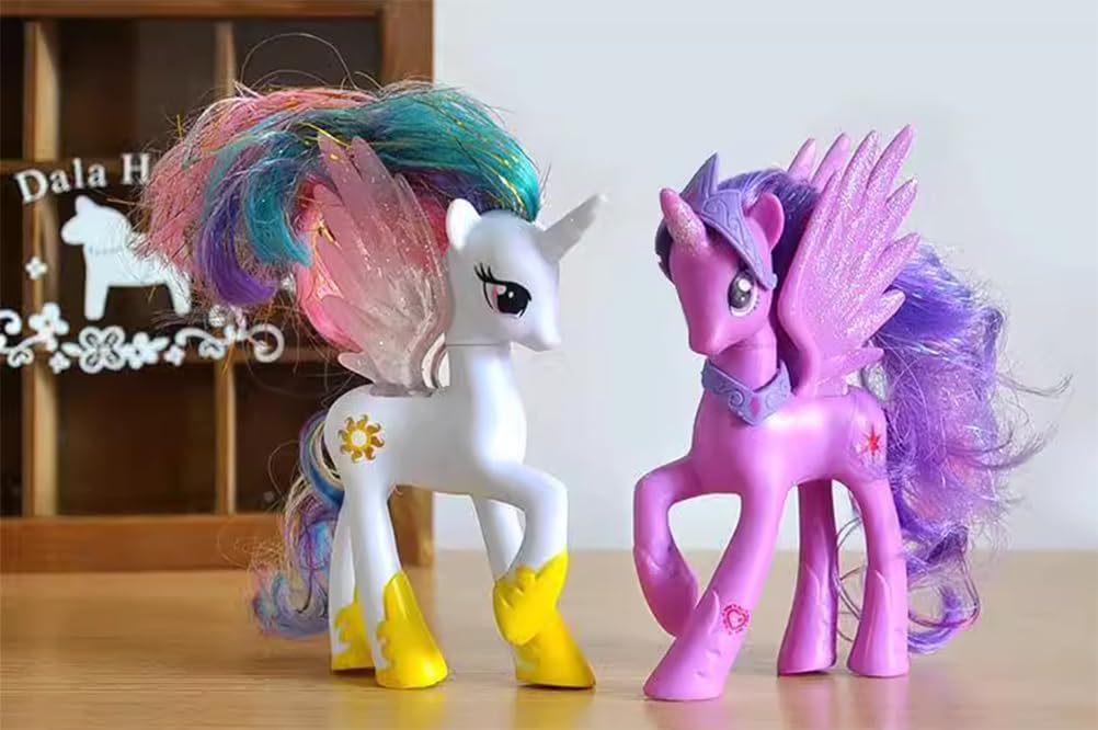 Little Horse Trixie Toy Friendship Movie Feature Character 14Cm Doll Action Figure Model Toy For Girls