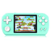 Great Boy Handheld Games - 218 Retro Games, 3.0'' Color Screen, Rechargeable, Plastic, 2.8x6x0.7 inches, Cyan - Perfect Birthday/X