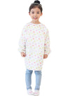 Plie Waterproof Kids Art Smocks 37 Colors (Age 1-10, S-XXL size), Pastel Dot (41-S)