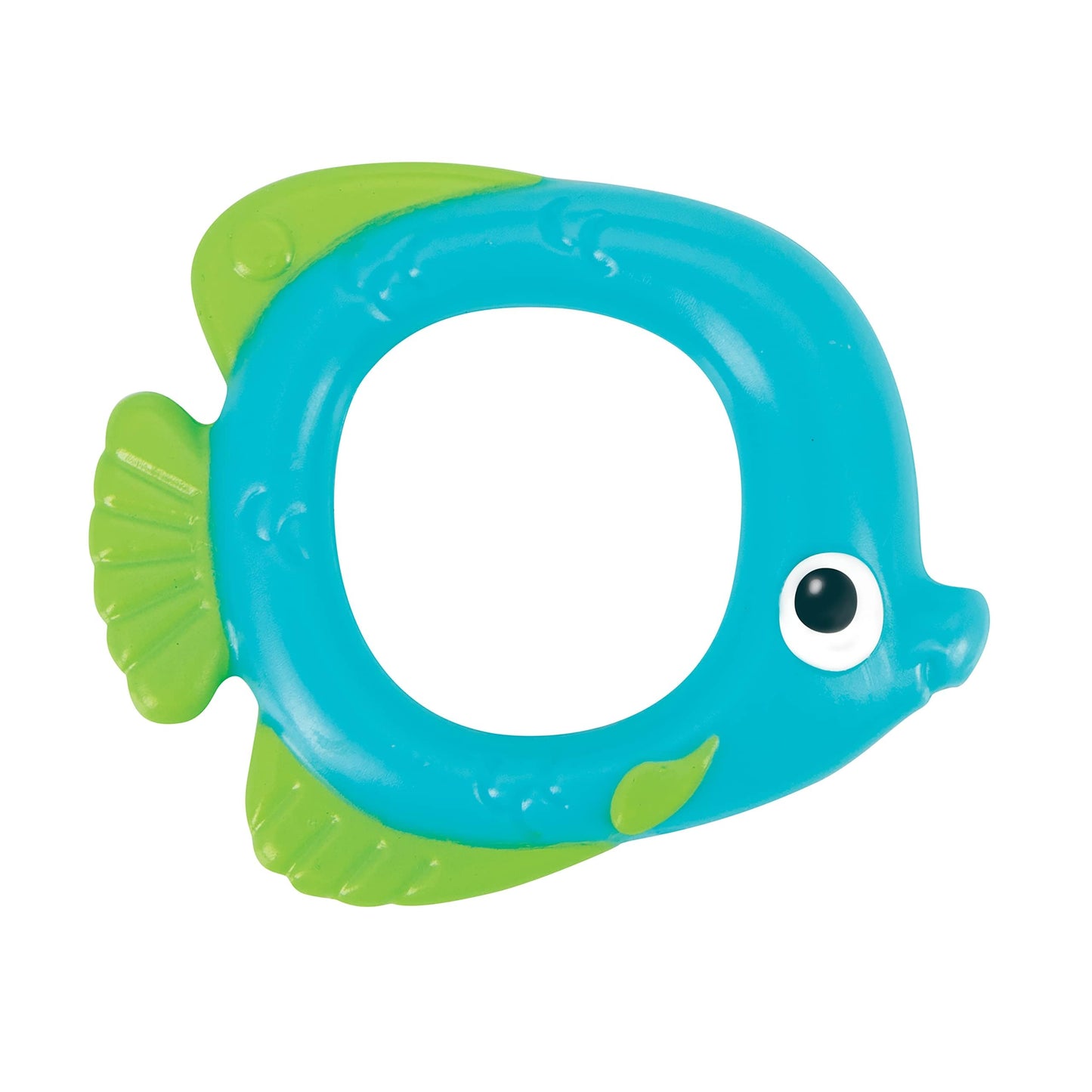 Nuby Starfish Ring Toss Bath Toy, Includes 3 Toss Rings (Crabfish, Tropical Fish And Seahorse)