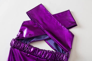 Ruikajia Selena Costume Selena Jumpsuit Costume Purple 5Years