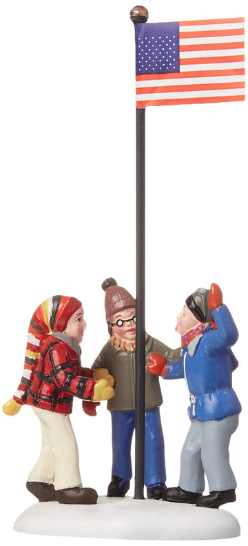 Department 56 A Christmas Story Village Triple Dog Dare, 4.375 Inch, Multicolor