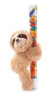 The Petting Zoo Sloth Stuffed Animal Plushie Slap Bracelet, Gifts For Kids, Candypalz, Zoologee Sloth Plush Toy