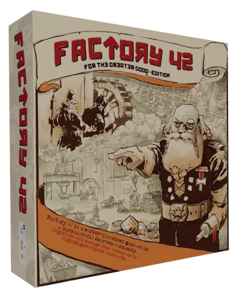 Dragon Squama Factory 42: For The Greater Good Board Game