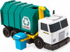 Matchbox Large-Scale 15" Toy Recycling Truck with Garbage Bin, Lights & Sounds, Multi, Model DWR17