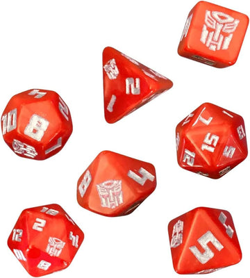 Transformers Roleplaying Gam e Dice Set