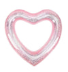 Blublu Park Inflatable Heart Pool Float, Sweet Love Swim Rings Float Loungers Tube For Summer Water Fun Beach Party Toys For Adu